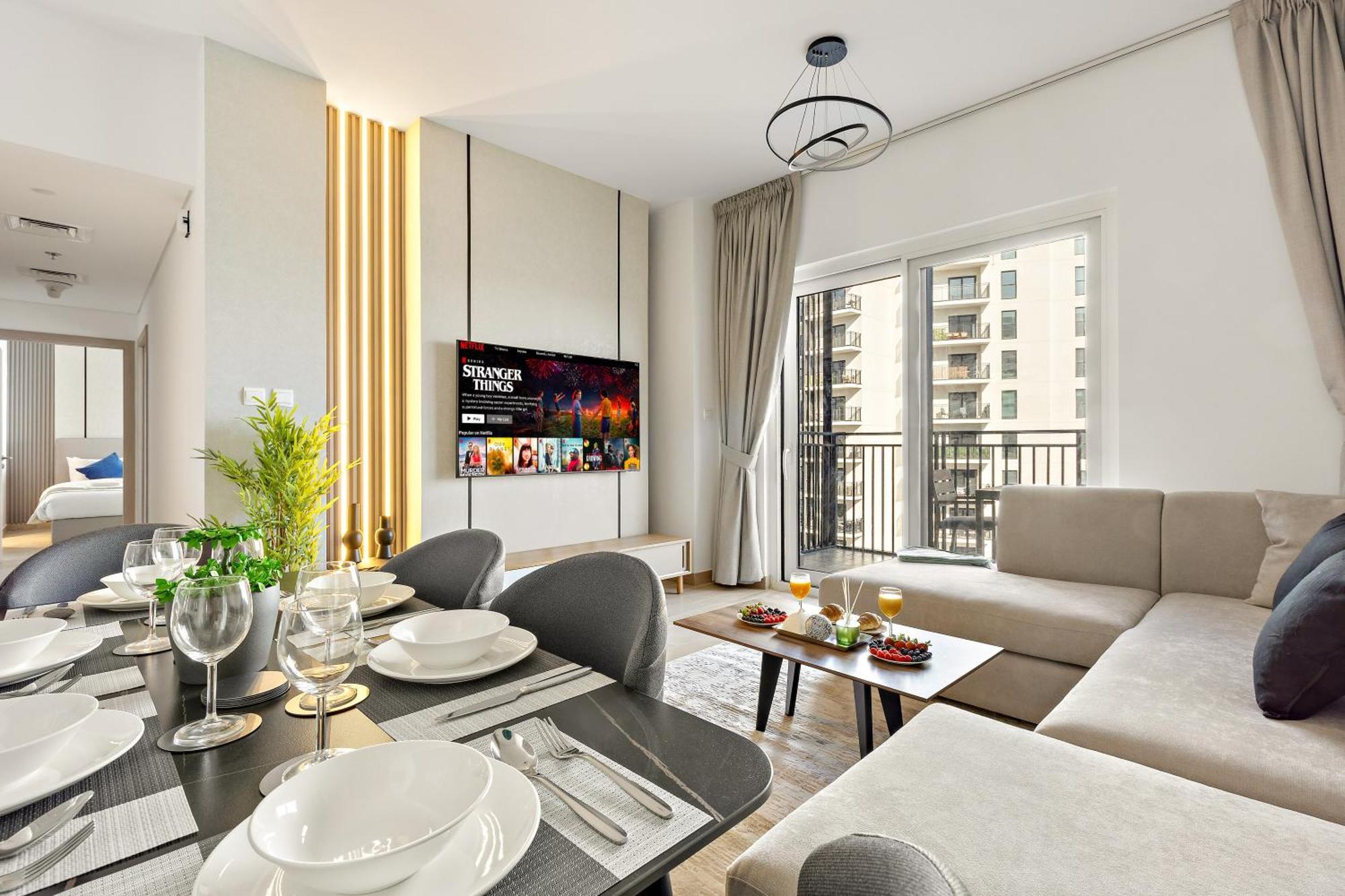 Premier -steps To Ferrari World & Yas Mall Apartment *